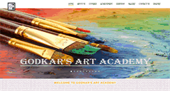 Desktop Screenshot of godkarsartacademy.com